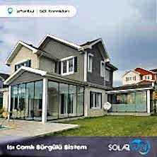 istanbul göl konakları Isı camlı sürgülü sistem - Solarwin