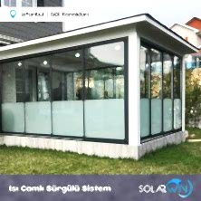 istanbul göl konakları Isı camlı sürgülü sistem - Solarwin
