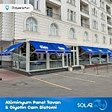Alüminyum Panel Tavan ve Giyotin Cam Sistemi Özbekistan 1