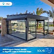 Alüminyum Panel Tavan ve Giyotin Cam ve Fotosel Kapı Libya 2
