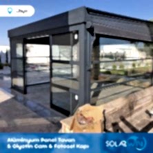 Alüminyum Panel Tavan ve Giyotin Cam ve Fotosel Kapı Libya 3