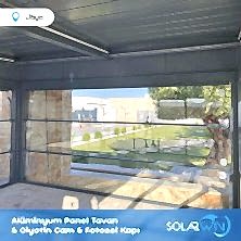 Alüminyum Panel Tavan ve Giyotin Cam ve Fotosel Kapı Libya 6