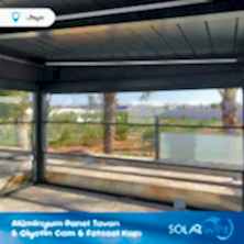 Alüminyum Panel Tavan ve Giyotin Cam ve Fotosel Kapı Libya 7