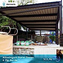 Alüminyum Panel Tavan ve Zip Perde Marmaris 3