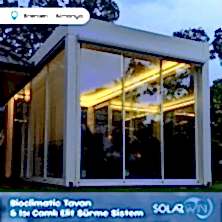 Bioclimatic Tavan ve Isı Camlı Elit Sürme Sistem Almanya Bremen 3