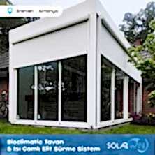 Bioclimatic Tavan ve Isı Camlı Elit Sürme Sistem Almanya Bremen 4