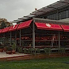 Gri Renkli, Restoran, Giyotin Cam Sistemi